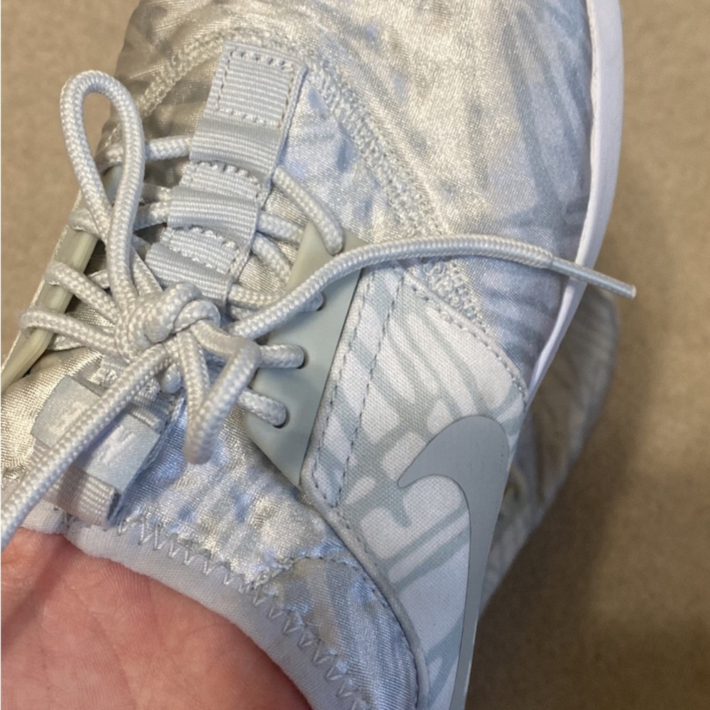 White Nike sneakers